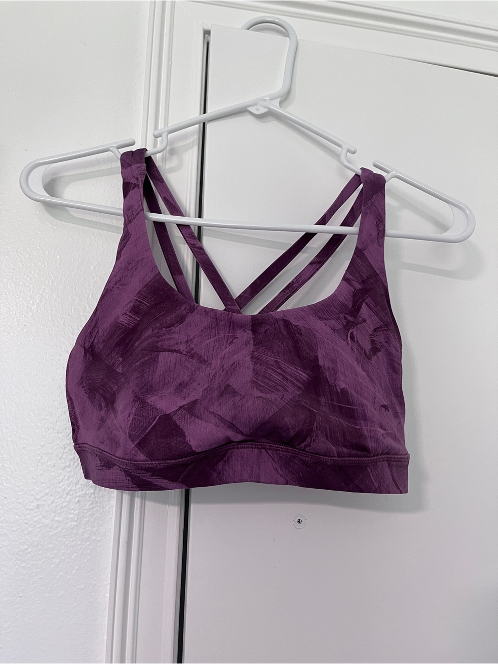 lululemon athletica Purple Strappy Sports Bra